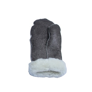 Guantes de Horno de Piel de Cordero Genuina, Forrados de Piel, de Primera Calidad, Lisos, para Uso Diario, Guantes para Barbacoa - Product Image 3