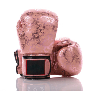 Guantes de Boxeo Personalizados con Logotipo, Servicio OEM de Producto de Marca, Guantes de Boxeo de Piel Sintética PU para Entrenamiento, Unisex - Product Image 2