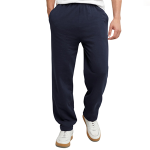 Wholesale Hight Quality Polyester Cotton Plain Blank Jogger Pants Elastic <b>Ankles</b> Oversized Sweatpants Custom Men's Trousers - Product Image 1