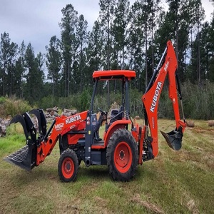 รถตักตีนตะขาบ Kubota M62 62 แรงม้า รถแบคโฮ รถตักหน้า รถแทรกเตอร์ มือสองใช้งานน้อย 62 ชั่วโมง พร้อมปั๊มไฮดรอลิก แรงยกสูง มีสินค้าในสต็อก - Product Image 4