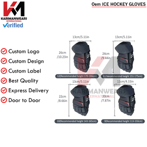 Gants de hockey sur glace de qualité supérieure, résistants aux chocs, pour l'entraînement et les matchs, équipement de protection - Product Image 5