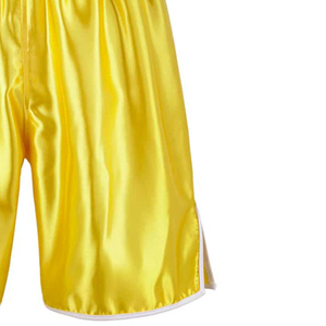 Shorts de boxe MMA personnalisables pour hommes avec taille élastique, confortables, tricotés et respirants, parfaits pour le Muay Thai - Product Image 5