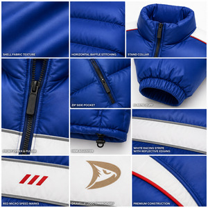 High Visibility Reflective <b>Waterproof</b> Custom Logo OEM Windproof Night Wear Men Puffer <b>Jacket</b> - Product Image 6