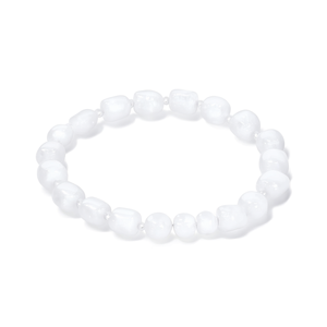 Handcrafted White Moonstone <b>Beaded</b> <b>Bracelet</b>-Fashion Healing <b>Crystal</b> Accessory - Product Image 3