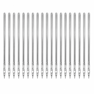 20 Aiguilles à Perforer Rondes pour Cuir, Aiguilles à Coudre Pointues en Acier Inoxydable, Ensemble Personnalisé de Bijoux ZETOMEDP - Product Image 1
