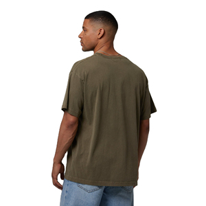 Men Heavy 100% Cotton Oversized <b>T</b>-<b>Shirt</b> O-Neck Heavyweight Oversized <b>Boxy</b> <b>T</b>-<b>Shirt</b> Made in Pakistan - Product Image 4