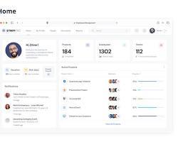 Plateforme de gestion des employés pour gérer efficacement le personnel, la présence, la paie, les performances, les tâches, les absences et les dossiers des employés. - Product Image 3