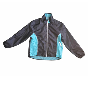 Veste à manches longues avec fermeture éclair intégrale, pantalon assorti avec poignets élastiques aux chevilles, deux poches, coupe-vent, ensemble de survêtement - Product Image 2