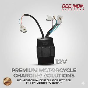 Regulador de Voltaje para Motocicleta, Rectificador para TVS Victor |   Regulador de Carga de 12V, Reemplazo OEM - Product Image 3