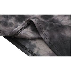 <b>Men's</b> Casual Style <b>Cropped</b> Tank <b>Top</b> 100% Heavy Cotton Gym Workout Shirt with Acid Wash DTG Logo Print Boxy Fit T-Shirt Wholesale - Product Image 5