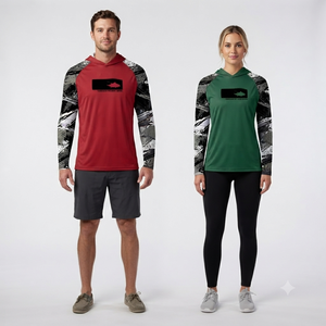 Custom Angler Fishing <b>Hoodie</b> Long Sleeve <b>UV</b> <b>Protection</b> Performance Sportswear for Men Women Sublimation Outdoor Apparel - Product Image 4