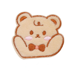Custom <b>Iron</b> <b>on</b> Sew <b>on</b> Embroidery Badge Logo Applique Patch Factory Embroidered for Clothing Bags Caps Hats Garment - Product Image 5