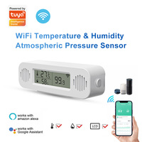 Baromètre intelligent Tuya WiFi, température, humidité, 3 en 1, station météo intérieure, capteur de pression atmosphérique, automatisation de la maison intelligente