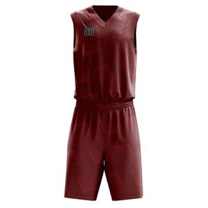Baloncesto más demandado Ropa deportiva al aire libre Material de poliéster Uniforme de baloncesto ligero de alta calidad Uniforme de equipo juvenil - Product Image 3