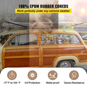 Corda elastica in gomma EPDM resistente alle intemperie da 31 pollici (79 cm) con ganci a S a crimpare, confezione da 53 pezzi, per teloni da esterno e accessori per il fissaggio del carico - Product Image 3