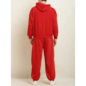 High Demand Hooded Casual Solid Pullover Tracksuit Durable Stitching Fleece Lining Customizable Design High Quality Suppliers - Product Image 4