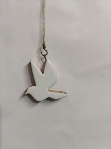 Oiseau en bois suspendu - Product Image 6