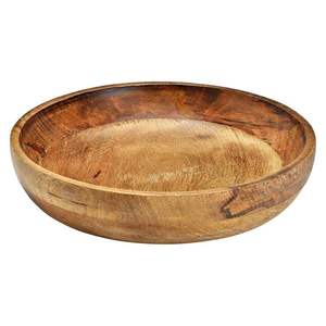 Tazón para Servir Acacia Wave, para Frutas o Ensaladas, Juego de Vajilla, Plato de Madera, Tazones y Platos de Madera para Servir Alimentos, Clásico - Product Image 6