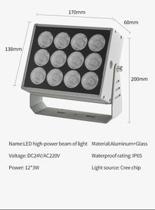 72W Rechargeable LED <b>Projector</b> <b>Light</b> Portable Outdoor Flood <b>Light</b> High Brightness Emergency Camping Security Lighting - Product Image 5