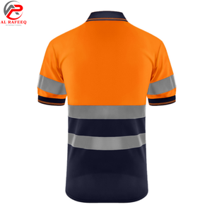 Camisetas Polo de Manga Corta de Alta Visibilidad Reflectantes para Hombre, Precio al por Mayor - Product Image 5