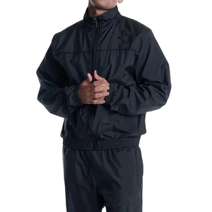 Survêtement homme 100% coton, fermeture éclair, qualité supérieure, logo personnalisé, jogging, grandes tailles, matière nylon, dernier design, nouveau survêtement pour homme - Product Image 4