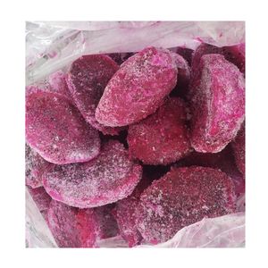 Demi-tranches de fruit du dragon surgelées IQF en vrac du Vietnam 1kg, fruit tropical sucré, scellées sous vide, stockage à -18°C, durée de conservation 24 mois 99 - Product Image 1