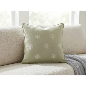 Custom 100% Linen Embroidery <b>Cushion</b> <b>Cover</b> | Soft Decorative Pillow <b>Cover</b> for Sofa, Bedroom & Living Room - Product Image 2