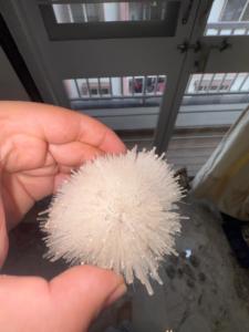 Natural White Mesolite <b>Cluster</b> | Decorative Mineral for Home & Office Decor - Product Image 2