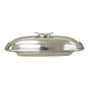 Beurrier antique en cuivre avec poignée en laiton – Récipient à beurre en métal de haute qualité – Vaisselle élégante pour la cuisine et la maison - Product Image 4