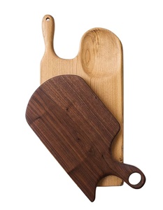 Juego de tablas de servir de madera de acacia rústica de gran venta, platos de corte de madera, bandeja de cocina, 10 Uds., pedido mínimo de cocina - Product Image 4