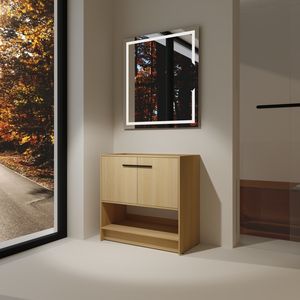 Mobile bagno freestanding da 36 pollici con 2 ante in compensato (lavello escluso) - Product Image 4