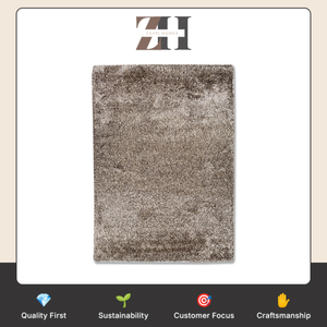 Tapis rectangulaire en coton, polyester, nickel et lin, tissé à la main, tapis de sol, tapis de décoration pour la maison - Product Image 6