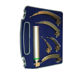 Juego de Laringoscopio de Acero Inoxidable de Calidad Premium, 6 Hojas, Estuche, Reutilizable, Uso Dental Profesional, Maquinaria Motorizada - Product Image 1