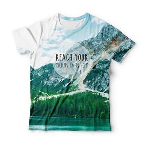 <b>Men's</b> Short Sleeve T-Shirt With <b>Animal</b> Pattern Sublimation Print O-Neck Casual Style Regular Fit 100% Polyester Woven Fabric - Product Image 4
