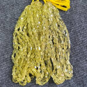 Faceted Yellow <b>Stone</b> <b>Beads</b> for Jewelry Making - Product Image 3