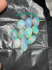 Opale éthiopienne naturelle de haute qualité, cabochon, pierre précieuse en vrac, fabrication artisanale, pierre excellente, certifiée par un tiers, fabrication de bijoux FAIJAN - Product Image 2