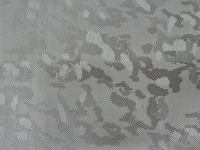 Nouvelle conception, motif camouflage 3D en tissage carbone, simili cuir Recaro, cuir synthétique pour housses de siège de moto
