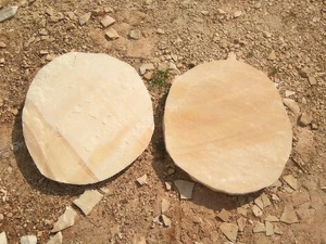 Dalles et carreaux en pierre naturelle durable de sable de menthe du désert pour l'architecture de style patrimonial - Product Image 4