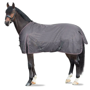Couverture d'extérieur pour chevaux, de haute qualité, imperméable, respirante, en nylon ripstop, personnalisable - Product Image 4