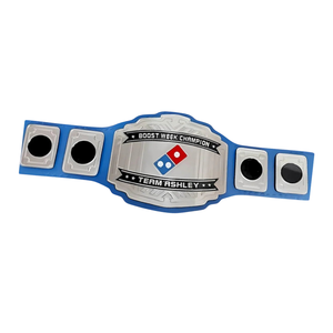 Cinturón de Campeonato Personalizado del Equipo Campeón de la Semana Boost Week Ashley, Cinturón de Título de Lucha Libre de Alta Calidad, Trofeo Deportivo Único - Product Image 6