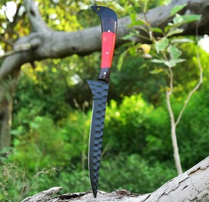 Handmade High Quality Eco-Friendly Kitchen <b>Knife</b> Custom Damascus High Carbon Steel <b>Boning</b> Fillet Tool Full Tang Wood <b>Handle</b> - Product Image 2