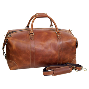 Best Manufacturing Travel Use Leather Cowhide Duffle <b>Bag</b> Solid Material Leather Cowhide Duffle <b>Bag</b> For Sale - Product Image 4