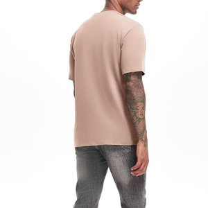 เสื้อยืดคอกลมพรีเมียมผู้ชาย แขนสั้น ทรงเข้ารูป สไตล์ลำลอง น้ำหนักเบา เสื้อฤดูร้อนทันสมัย เสื้อยืดคอกลม - Product Image 2