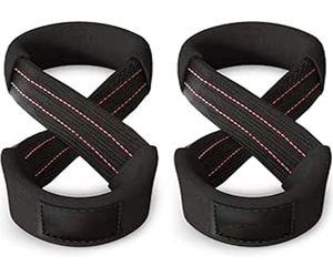 Correas de Levantamiento de Pesas Resistentes de Goma Negra Personalizadas con Forma de 8 para Levantamiento de Pesas, Peso Muerto y Entrenamiento de Fuerza en el Gimnasio - Product Image 6