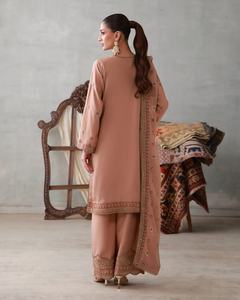 599 Salwar Kameez pakistanais de marque haut de gamme pour femmes, idéal pour les fêtes et les occasions de plage - Matière viscose, évacuation rapide de l'humidité - Product Image 4