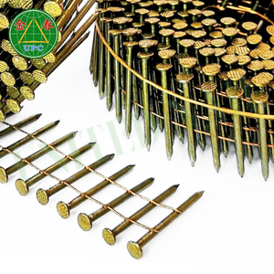 Clavos en rollo de alta calidad, 9000 unidades, 1-3/4 pulgadas x 0.092, vástago liso, diseño de cabeza a cuadros para pistola de clavos a gas - Product Image 6