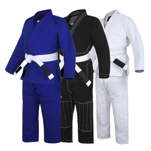 Conjuntos de Gi de BJJ de Algodón Lavado con Perlas, Color Personalizado, Unisex para Adultos, Uniforme de Artes Marciales Ligero y Transpirable - Product Image 1