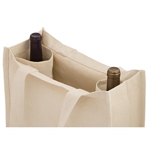 Bolsa de Lona de Algodón para Botellas, Bolsa de Regalo Premium Reutilizable - Product Image 5