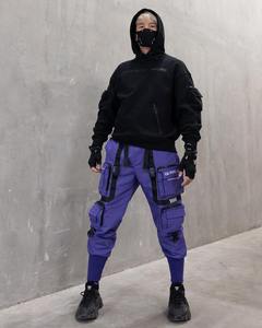 Pantalón de Cintura Alta para Hombre, Personalizado, de Alta Calidad, Poliéster/Algodón, Color Sólido, Ropa Casual, Superventas 2025 - Product Image 3