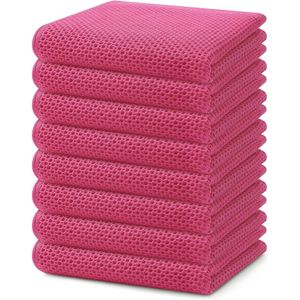 Strofinacci da Cucina in Cotone 100% a Nido d'Ape di Alta Qualità per Pulizia e Asciugatura - Product Image 1